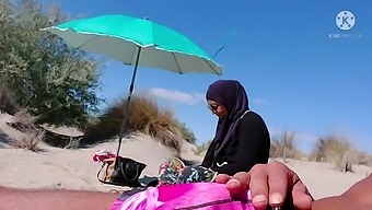 I Shocked The Muslim By Pulling My Penis Out At The Beach.