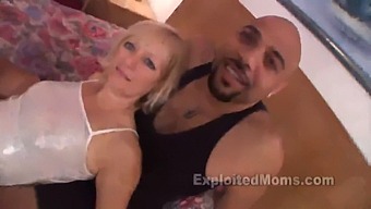 A Blonde Amateur Gets Fucked By A Big Black Cock In A Steamy Video