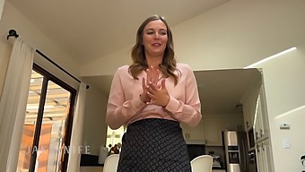 Blonde Coworker Stella Sedona Gets Her Pussy Pounded In Pov Video