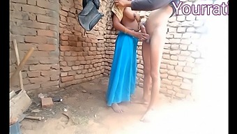 Passionate Indian Couple Enjoys Married Life Outdoors