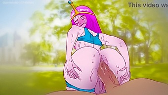 Cartoon Princess Bubblegum Gets Banged Outdoors For A Candy Bar In 2d Hentai