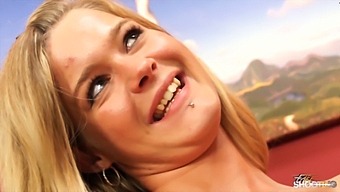 Klara, A Busty Blonde, Passionately Gives Oral Pleasure And Swallows Semen Instead Of Posing For A Photoshoot