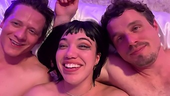 Two Times The Pleasure: Lili Puck'S First Bi Sexual Experience With Shawn Alff And Robby Apples