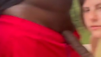 A Plump Woman Discovered A Black Man At The Park During Her Run