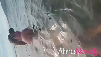 A Busty Blonde Sunbathing On The Beach Experiences Embarrassing Mishap - Alinenovak.Com.Br