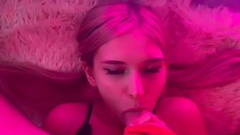 Blonde Teen Gets Her Throat Fucked By A Professional