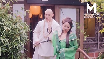 Brunette Beauty Explores The Legend Of The White Snake In A Sensual Asian-Inspired Video