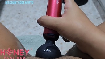 Solo Female Indulges In Self-Pleasure With Sex Toy