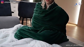 Vacation Fling: Step-Sister Gets Caught In Bed With A Big Dick And Cums On Her Panties
