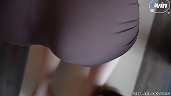 Unintentional Workout Leads To Intense Sex With Stunning Stepsister And A Huge Load Of Cum