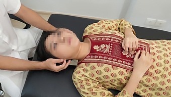 Petite Indian Babe Gets A Sensual Massage From Her College Professor
