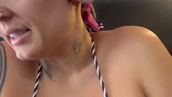 Dripping With Sex Appeal: White Babe'S Steamy Gym Session Near Copacabana