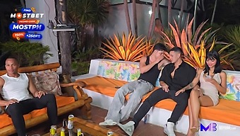 Cheating Boyfriend Gets A Big Cock In His Girlfriend’s Ass - Max Betancur & Tatiana Alvarez