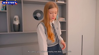 A School Principal Catches A Student On A Webcam Site And Gives Her A Choice Between Expulsion Or A Rough Fuck.